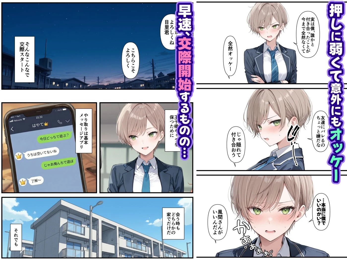 王子様の雌を俺だけが知っている 3ページ