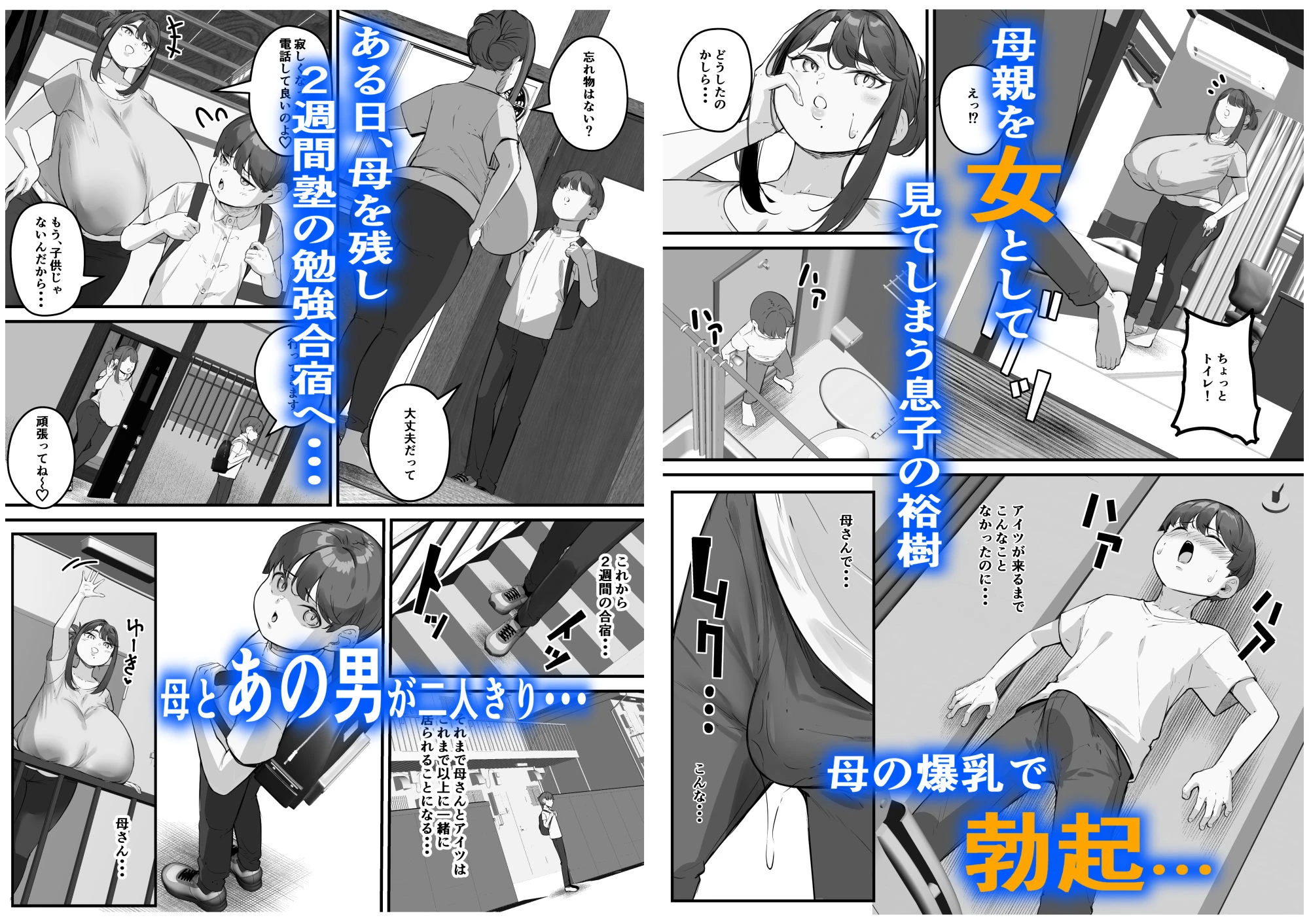 垂れ長乳母さんはチャラ男に寝取られる2 3ページ