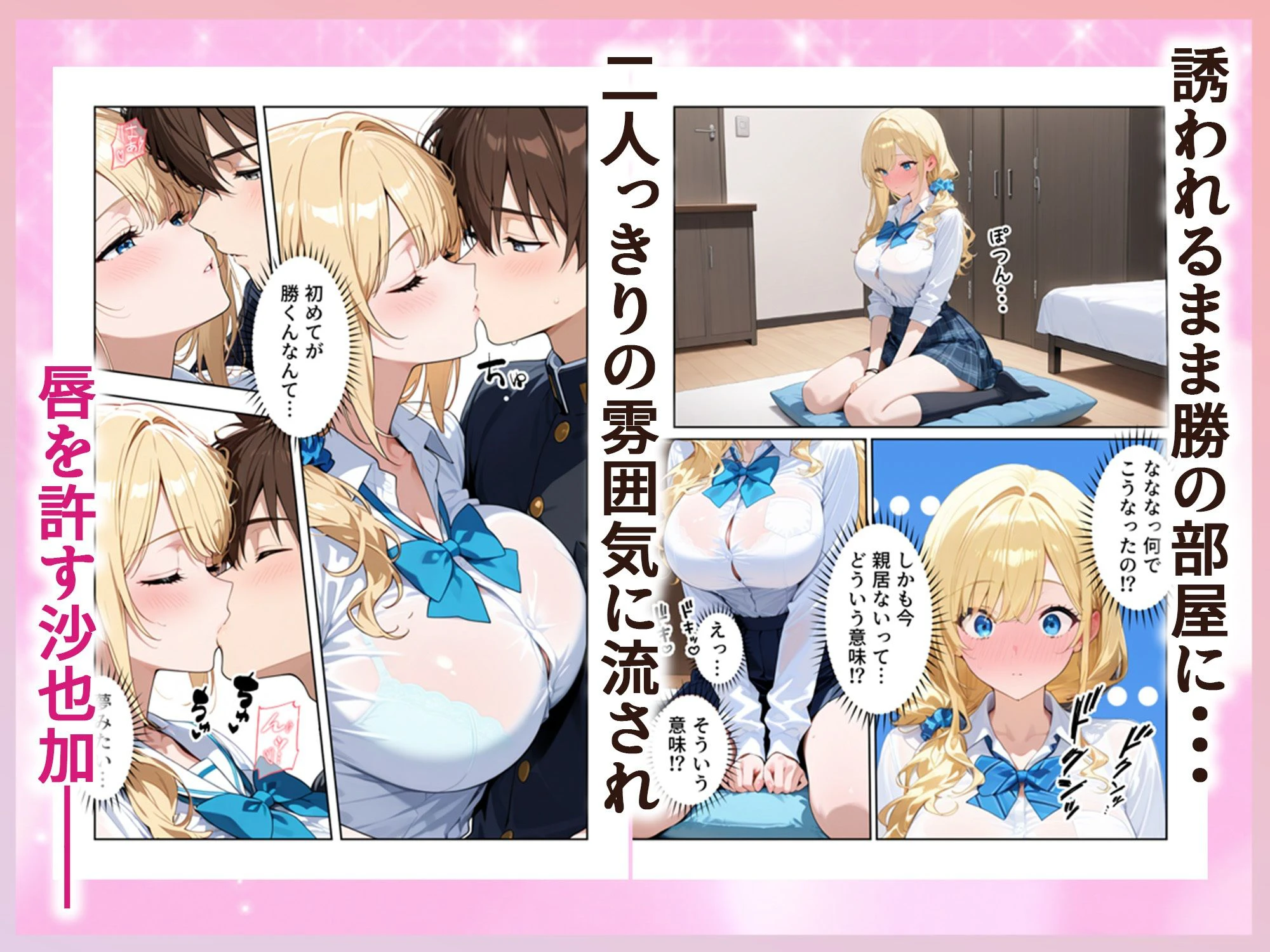 沙也加ちゃんはギャルになりたい 4ページ