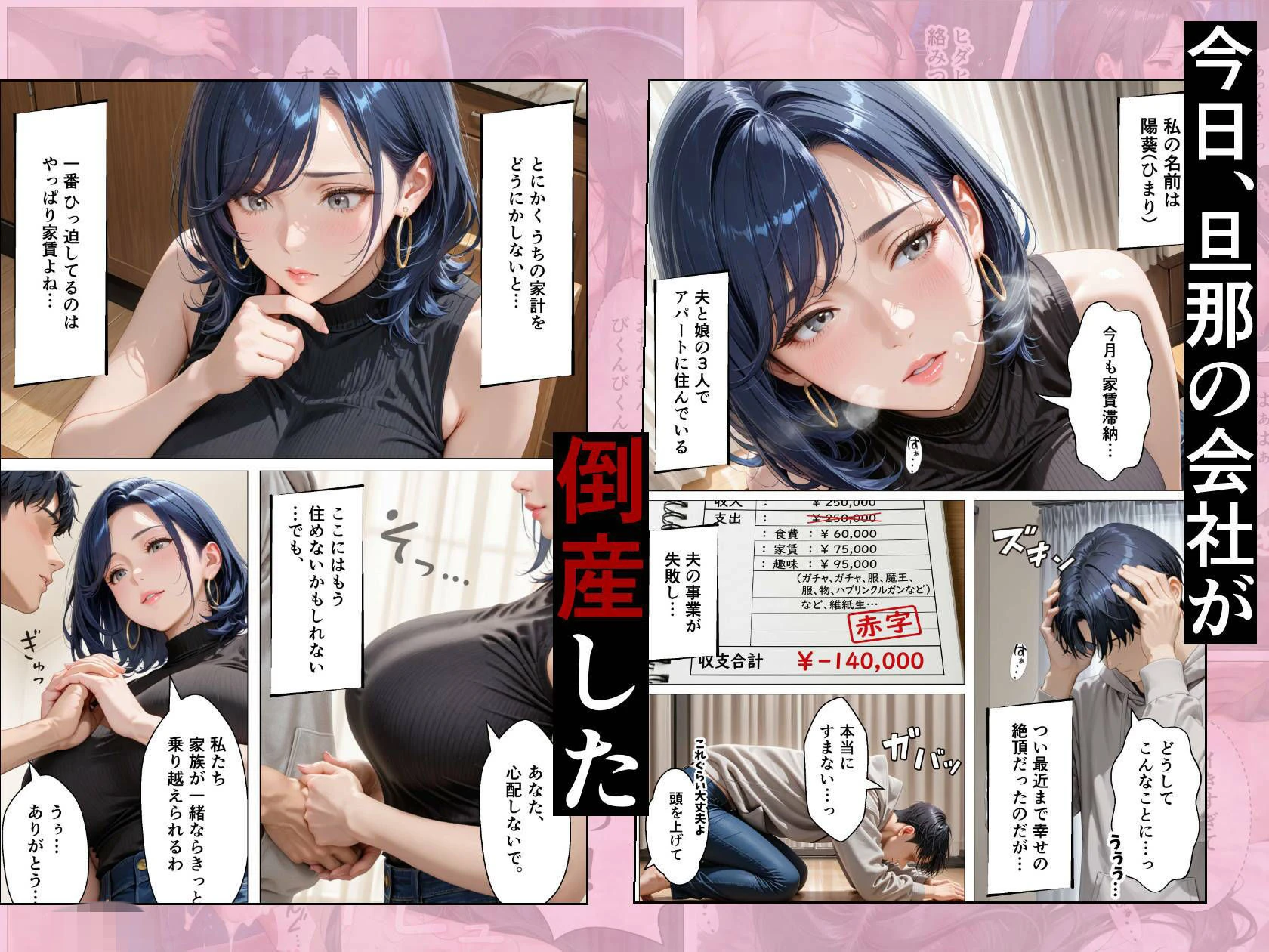 孕ませアパート 親子揃って完全に堕ちるまで 2ページ