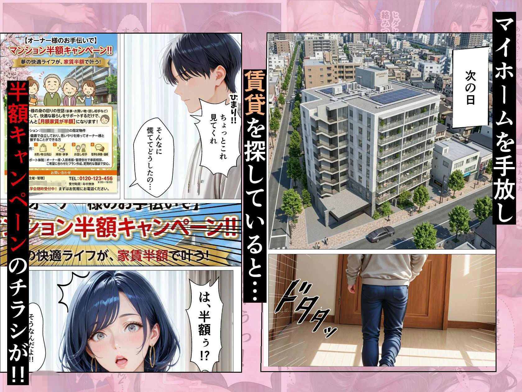 孕ませアパート 親子揃って完全に堕ちるまで 3ページ