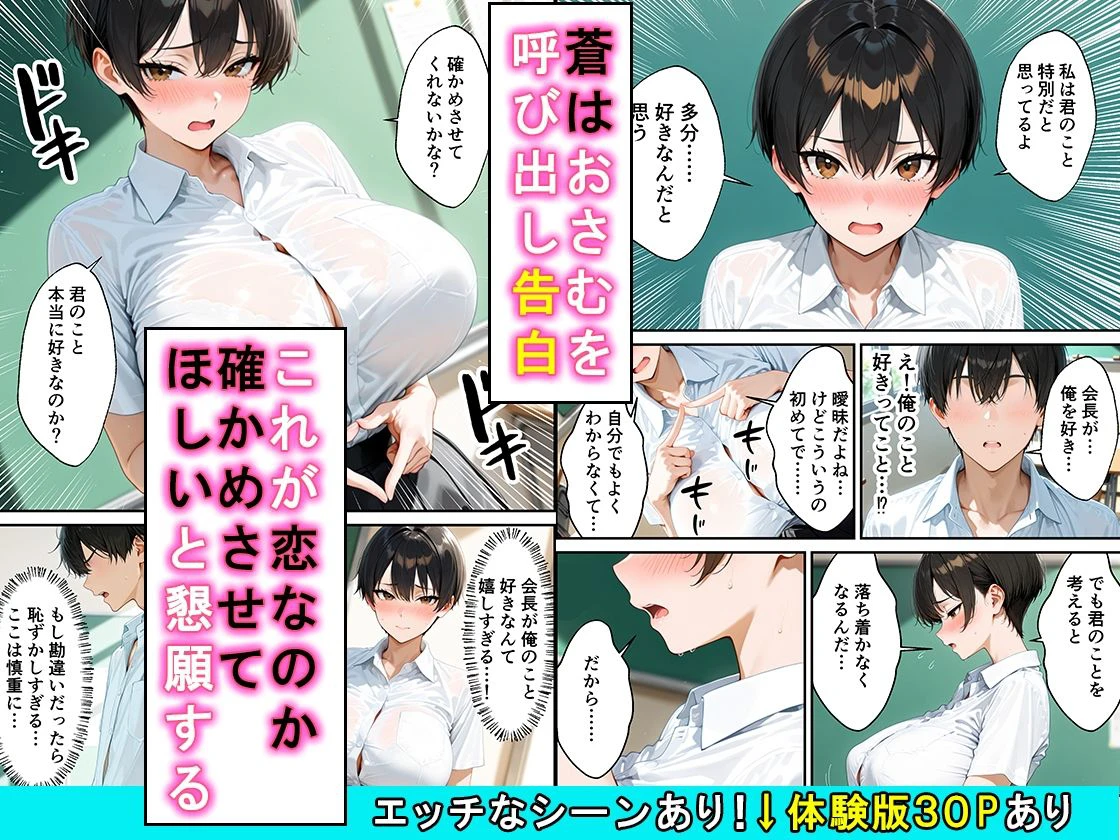 女の子扱いされたい王子様な生徒会長があまあま中出しセックスでメスになる話 6ページ