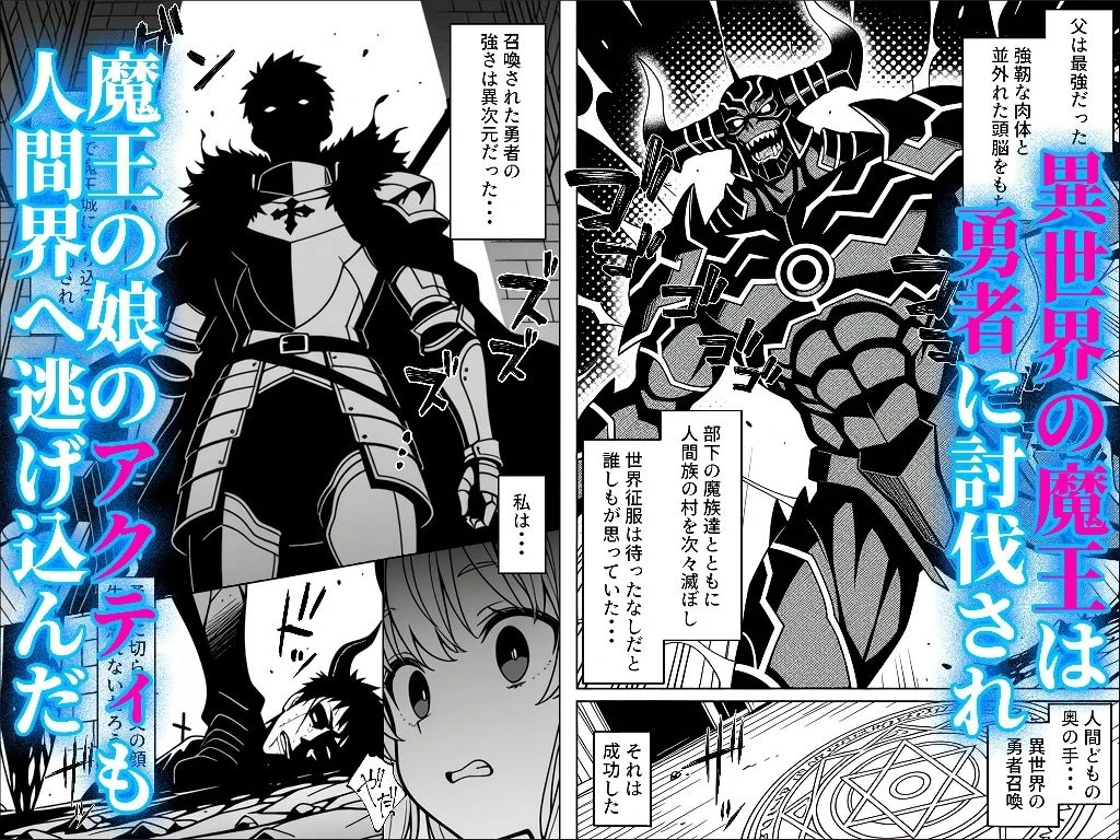 魔王の娘のサキュバスをメンエスで討伐する話 2ページ