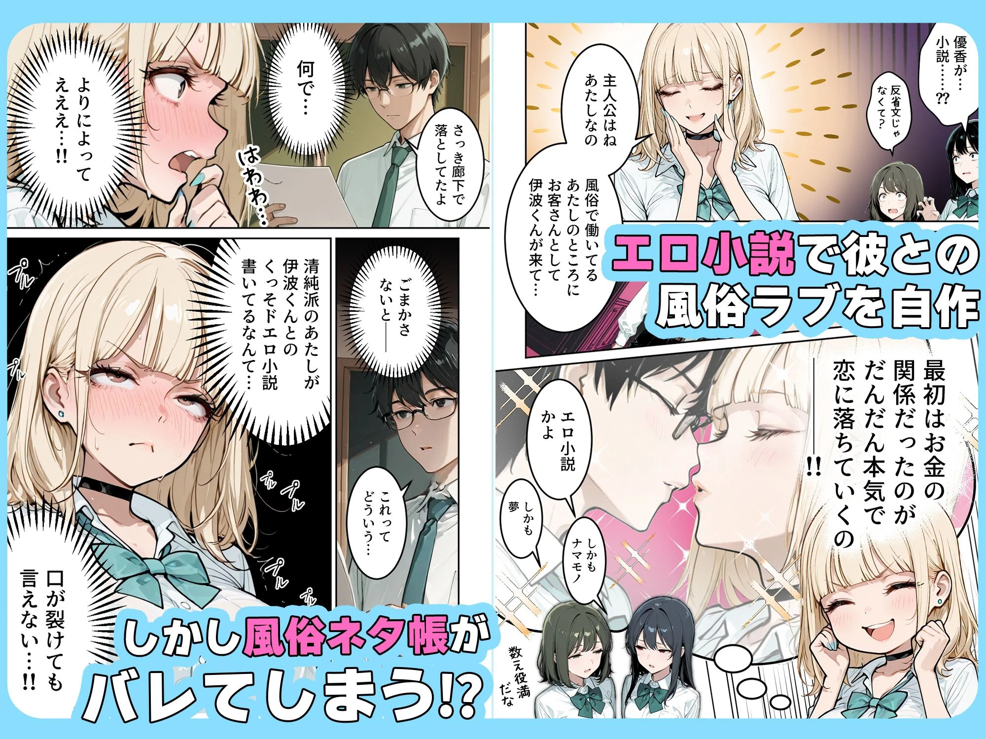 おバカギャルと勘違い風俗プレイでドキドキいちゃラブH 3ページ