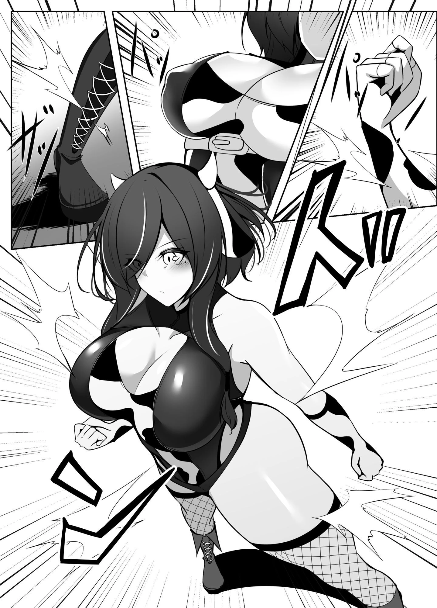 巨乳ヒロイン シズク 5ページ