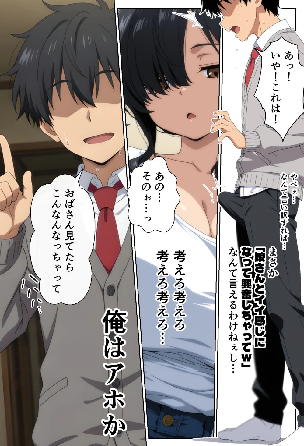 オタ友の母 5ページ