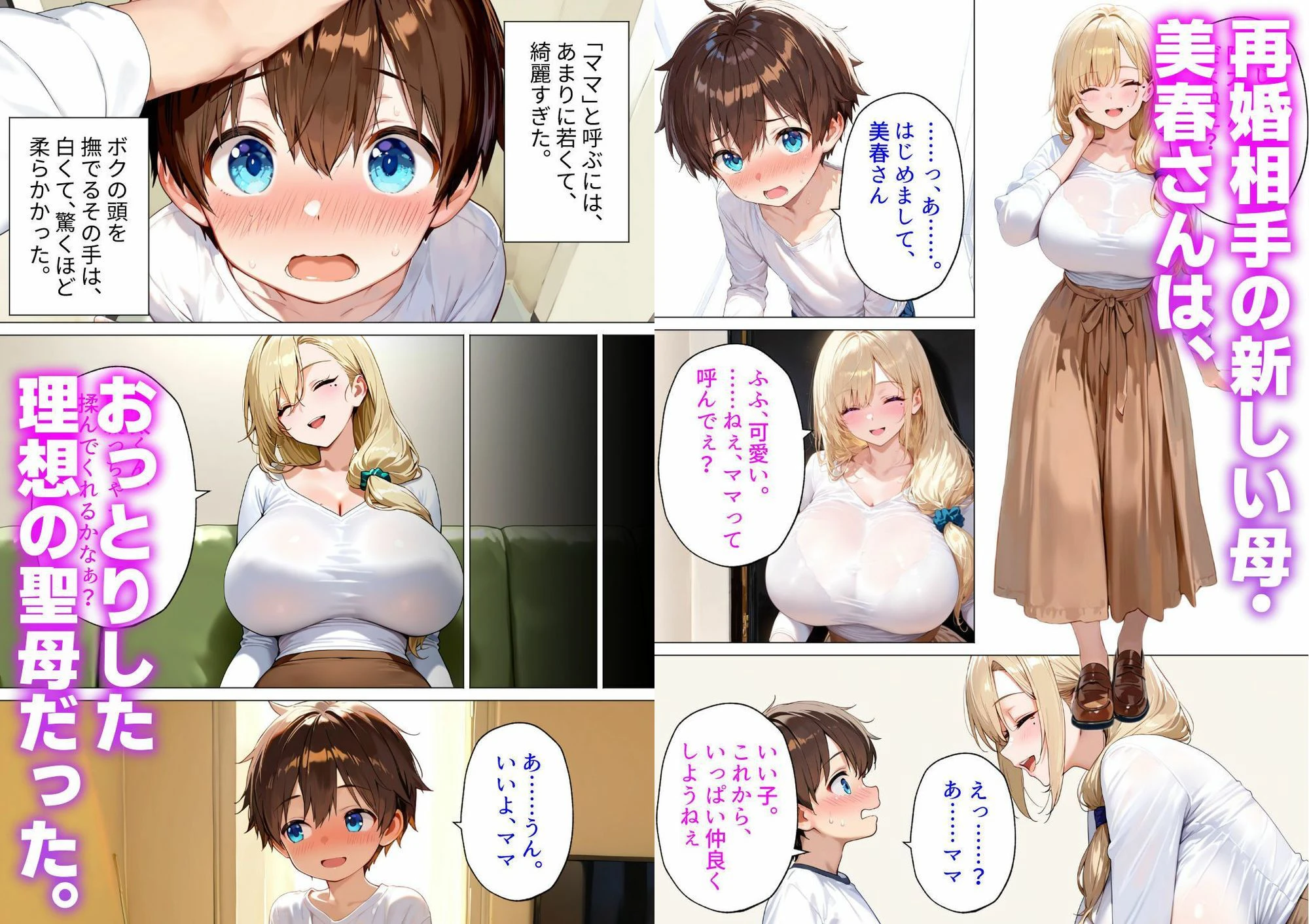 おっとり義母の赤ちゃん作り教育〜パパには内緒でボクを種馬にするギャルママの歪んだ愛〜 2ページ