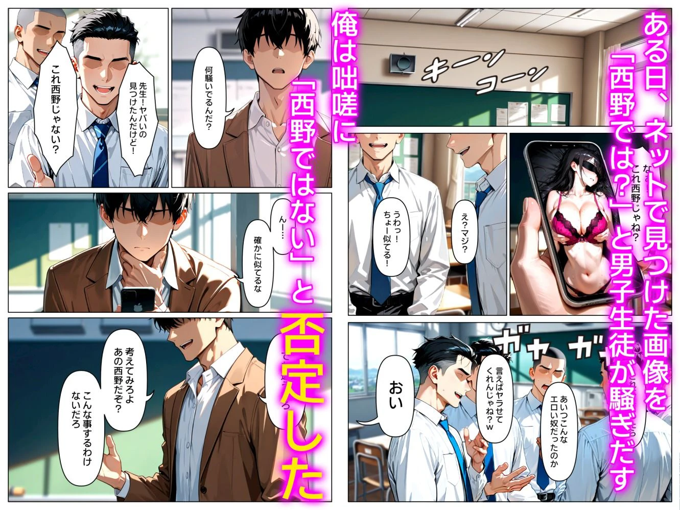 続・裏アカがバレて絶望する教え子を脅迫し、俺の性奴●にする話 4ページ