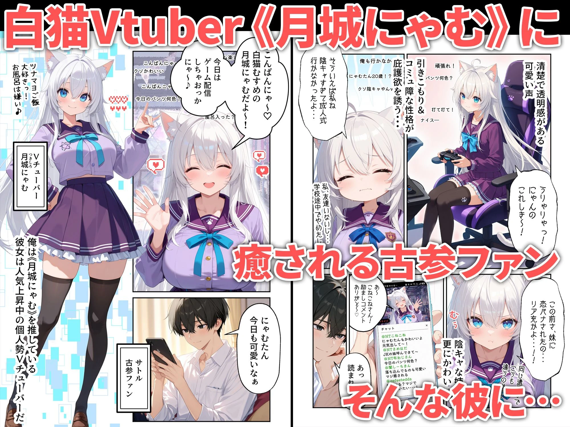 浮気えっち 恋人の姉が推しのVtuberだった話 2ページ