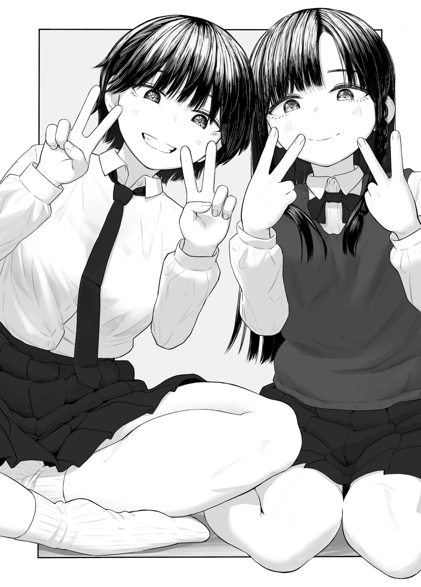 家出したクラスメイト二人が泊まりに来た 4ページ