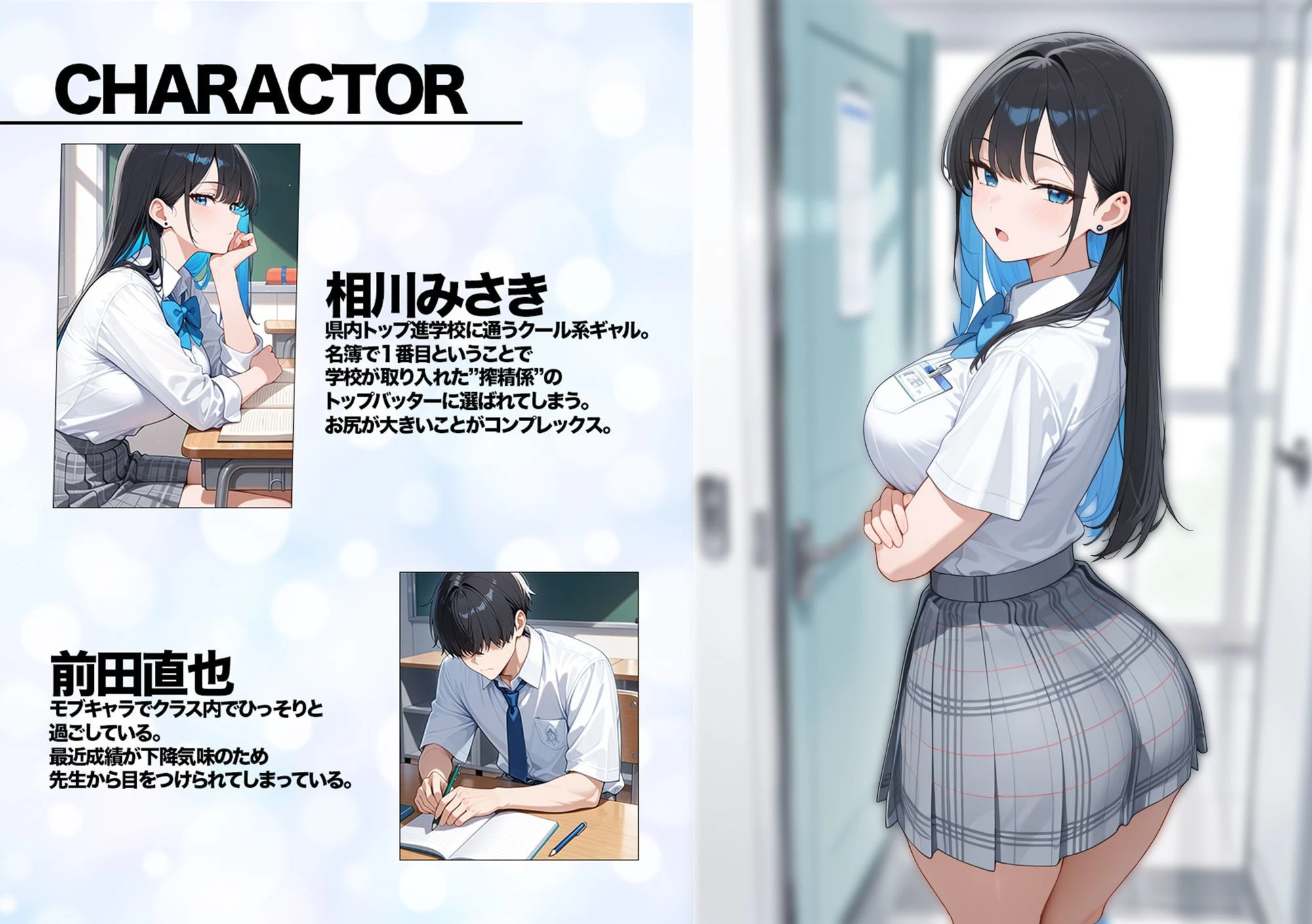 5日後に搾精係に任命されたデカ尻クールギャルとイチャラブセックスする話 2ページ