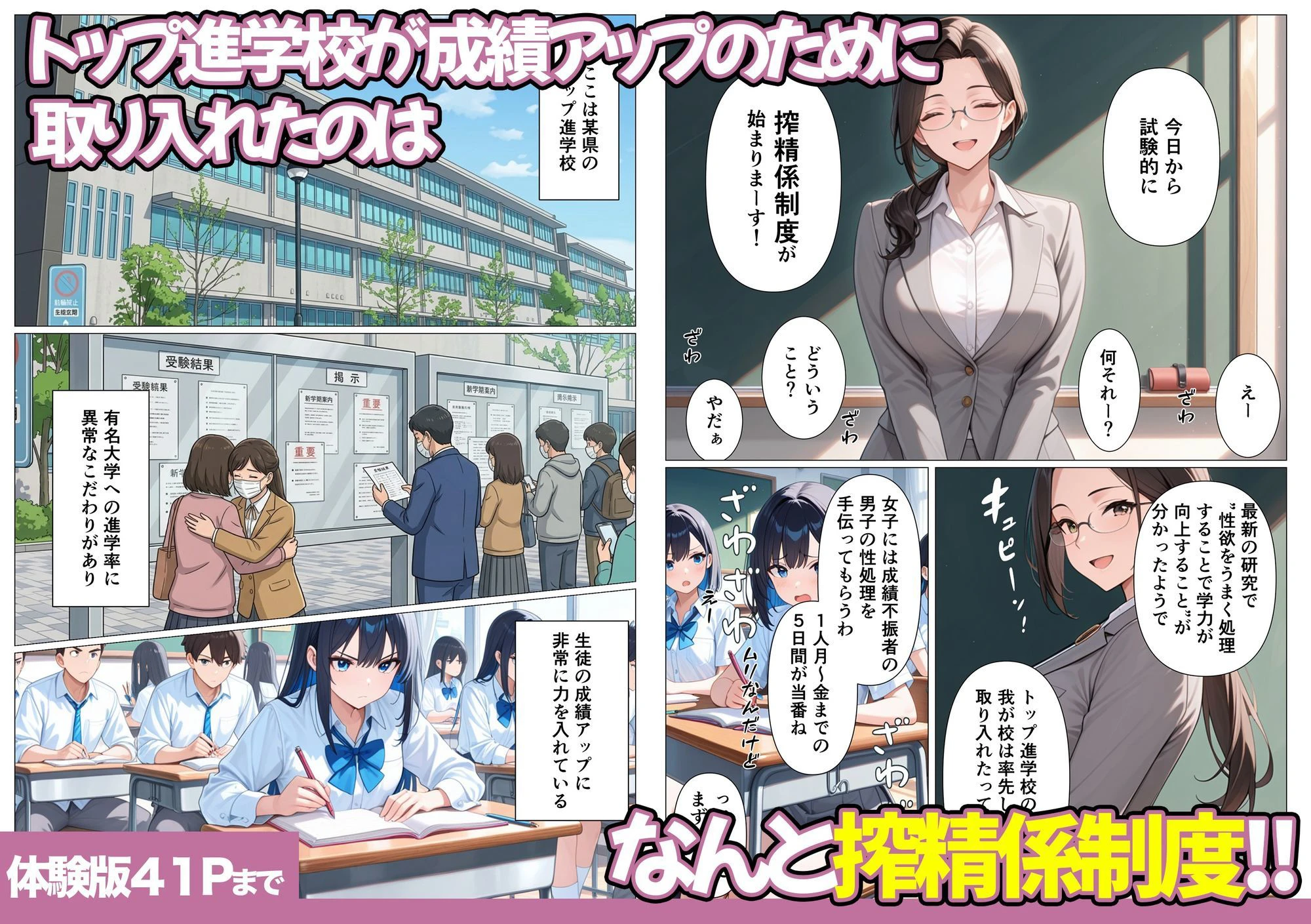 5日後に搾精係に任命されたデカ尻クールギャルとイチャラブセックスする話 3ページ