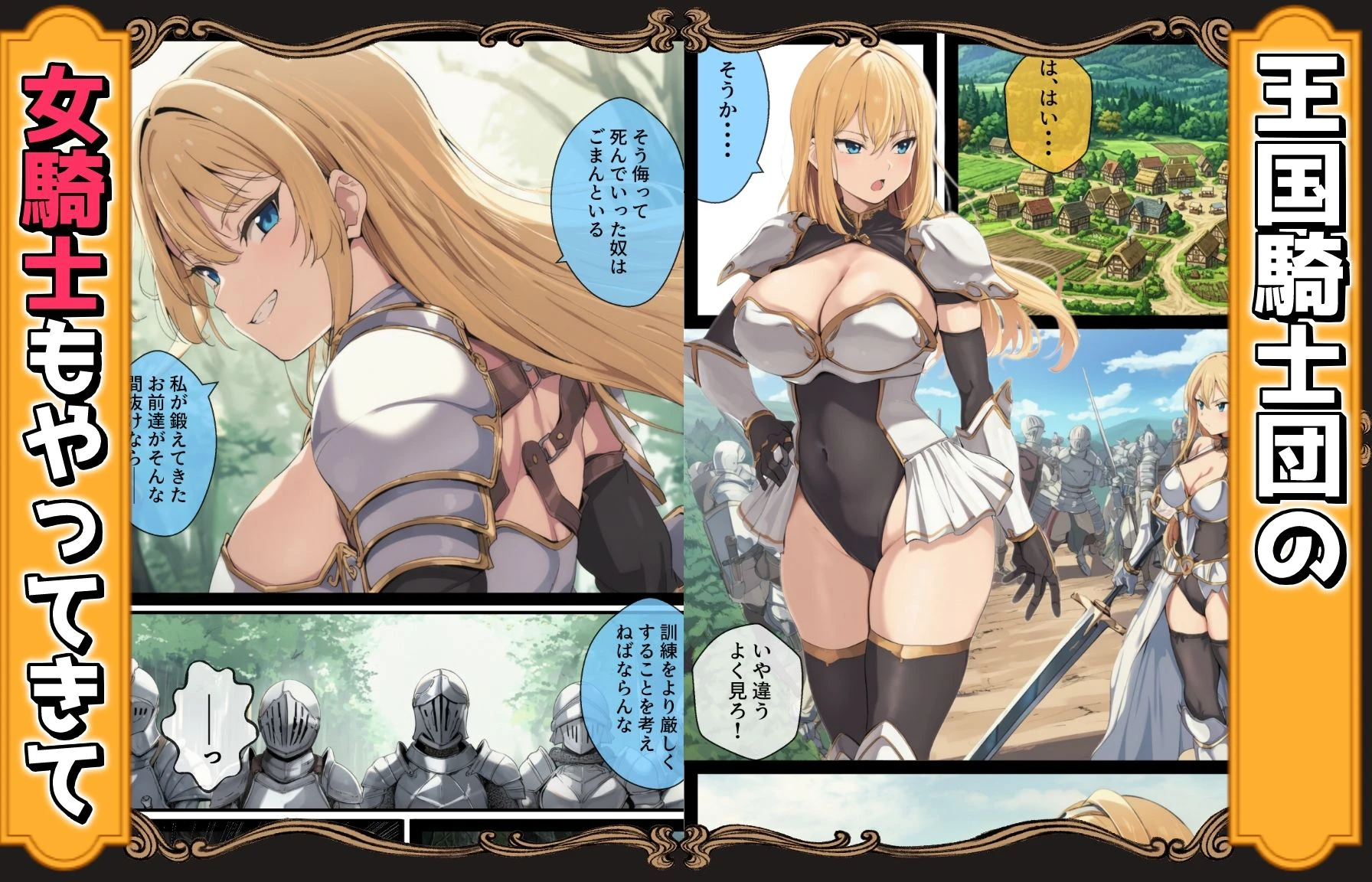 ゴブリン姦〜強いメスも弱いメスも誰もが皆孕み袋〜 6ページ