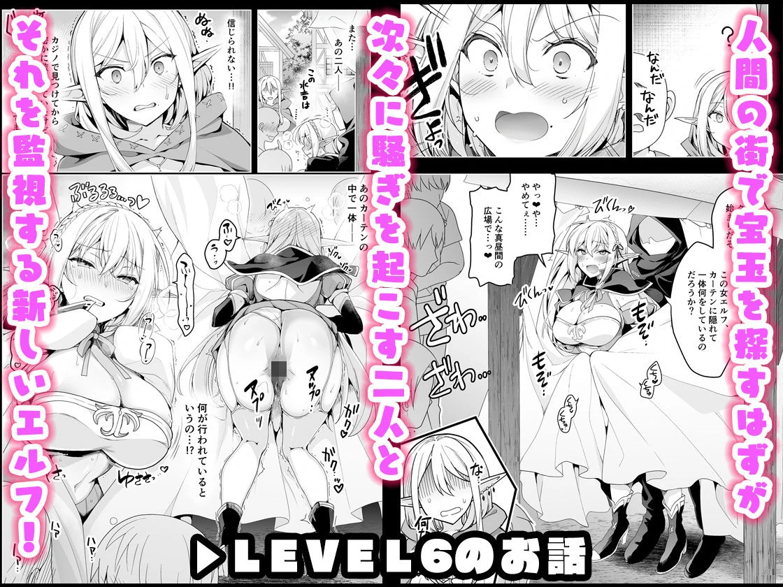 エルフに淫紋を付ける本 LEVEL:5〜8 総集編 5ページ
