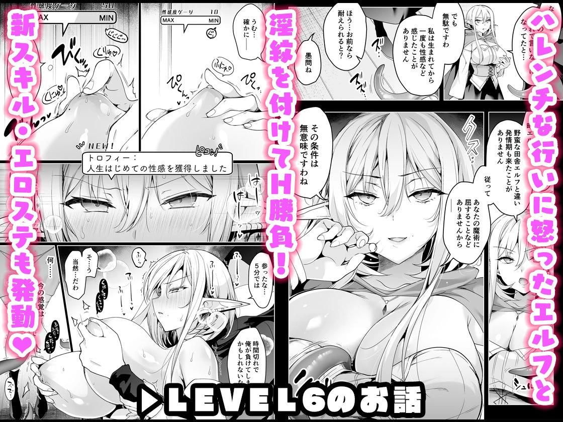 エルフに淫紋を付ける本 LEVEL:5〜8 総集編 6ページ