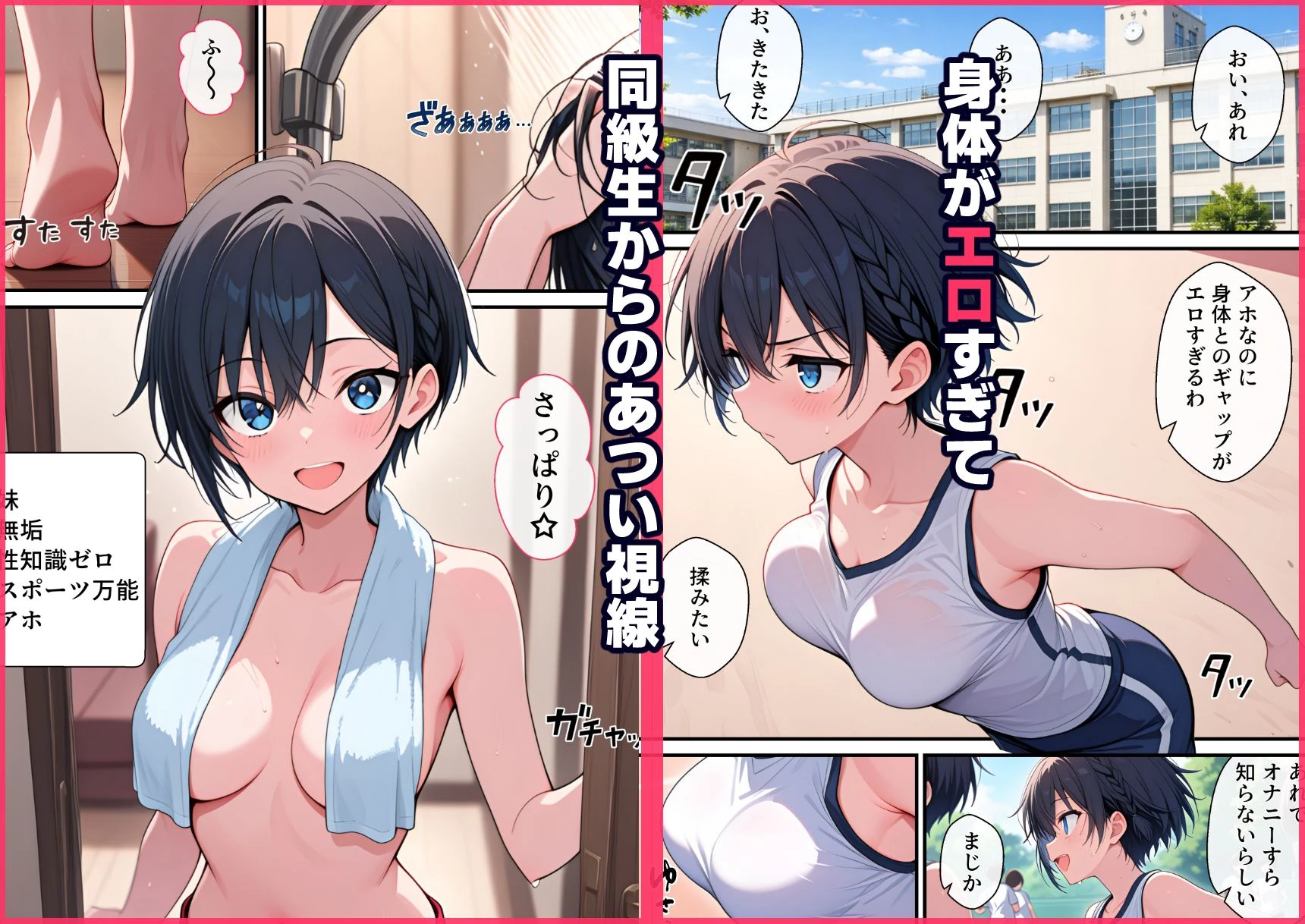 ボーイッシュ無知っ子の快楽堕ち 2ページ