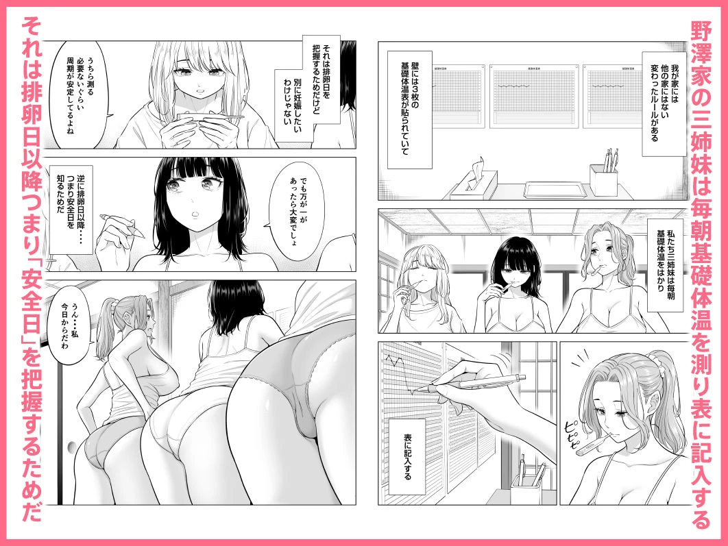 お義父さんの性欲処理は私たち三姉妹のもちまわりっ 3ページ