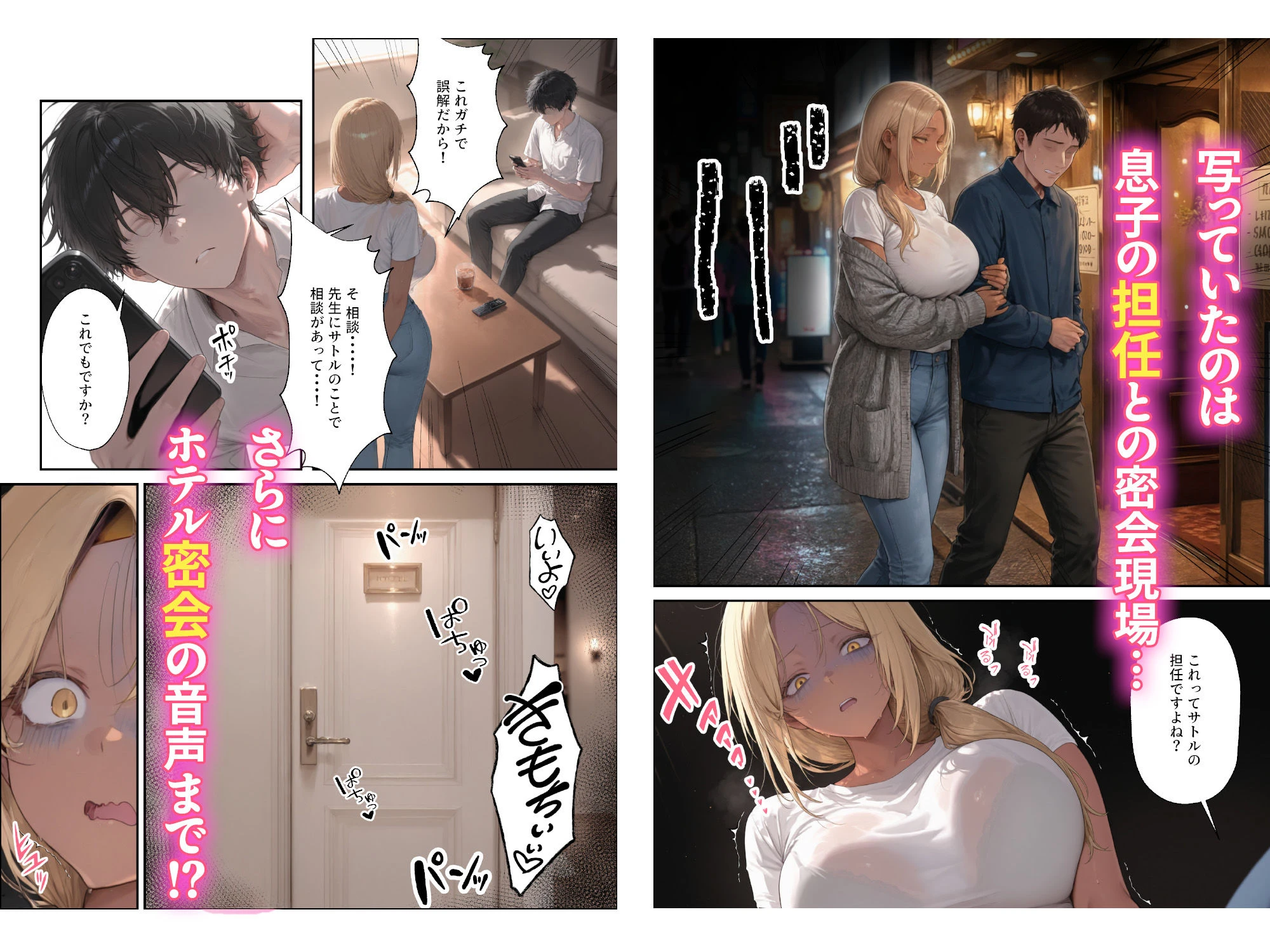 親友の母親 爆乳ギャルママの弱みを握ったので俺の嫁にすることにした 5ページ