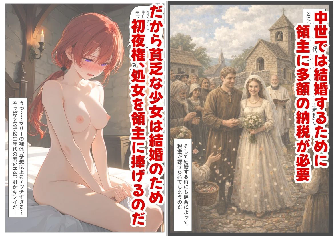 中世領主に転生した俺は、【初夜権】で処女を抱きまくる 5ページ