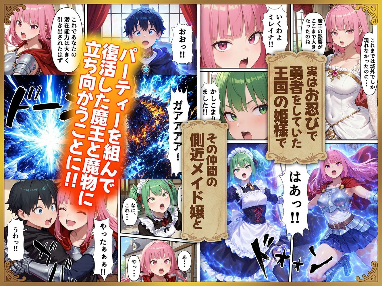 姫様、勇者やってます（極秘） 3ページ