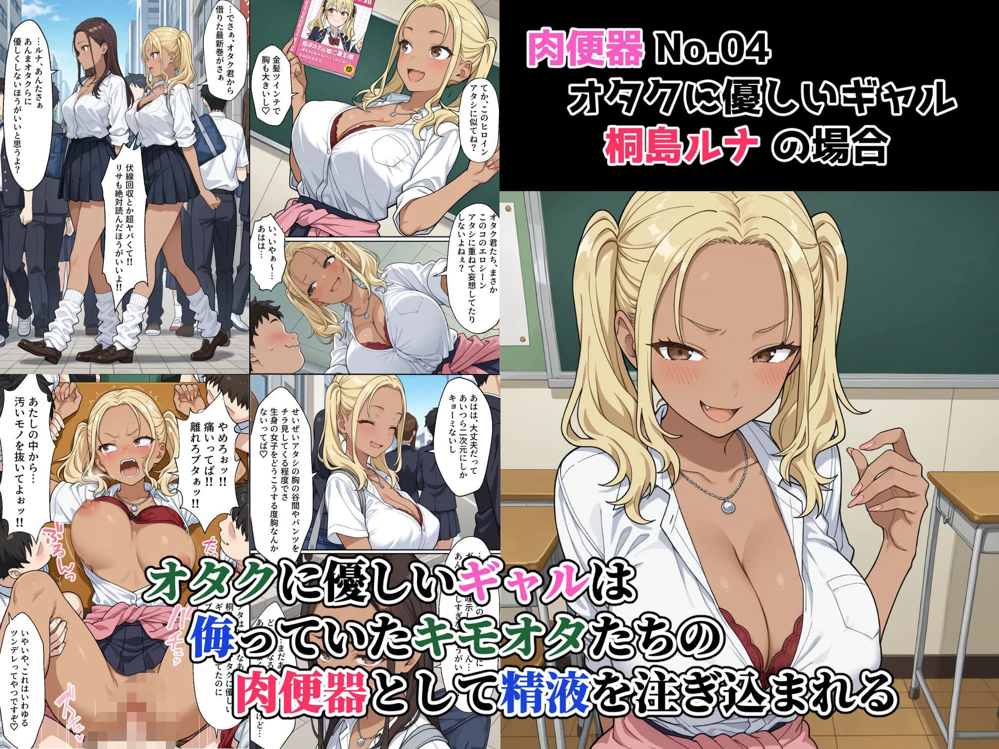 肉便器法の成立した世界で〜校内の好きな美少女を選んで肉便器にできる世界〜 9ページ