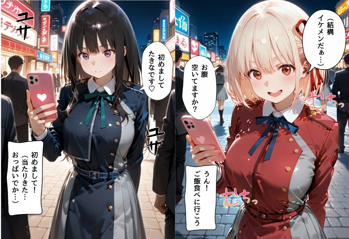 マッチングアプリで出会った美女をメス堕ち話リ○リスリコイル編 2ページ