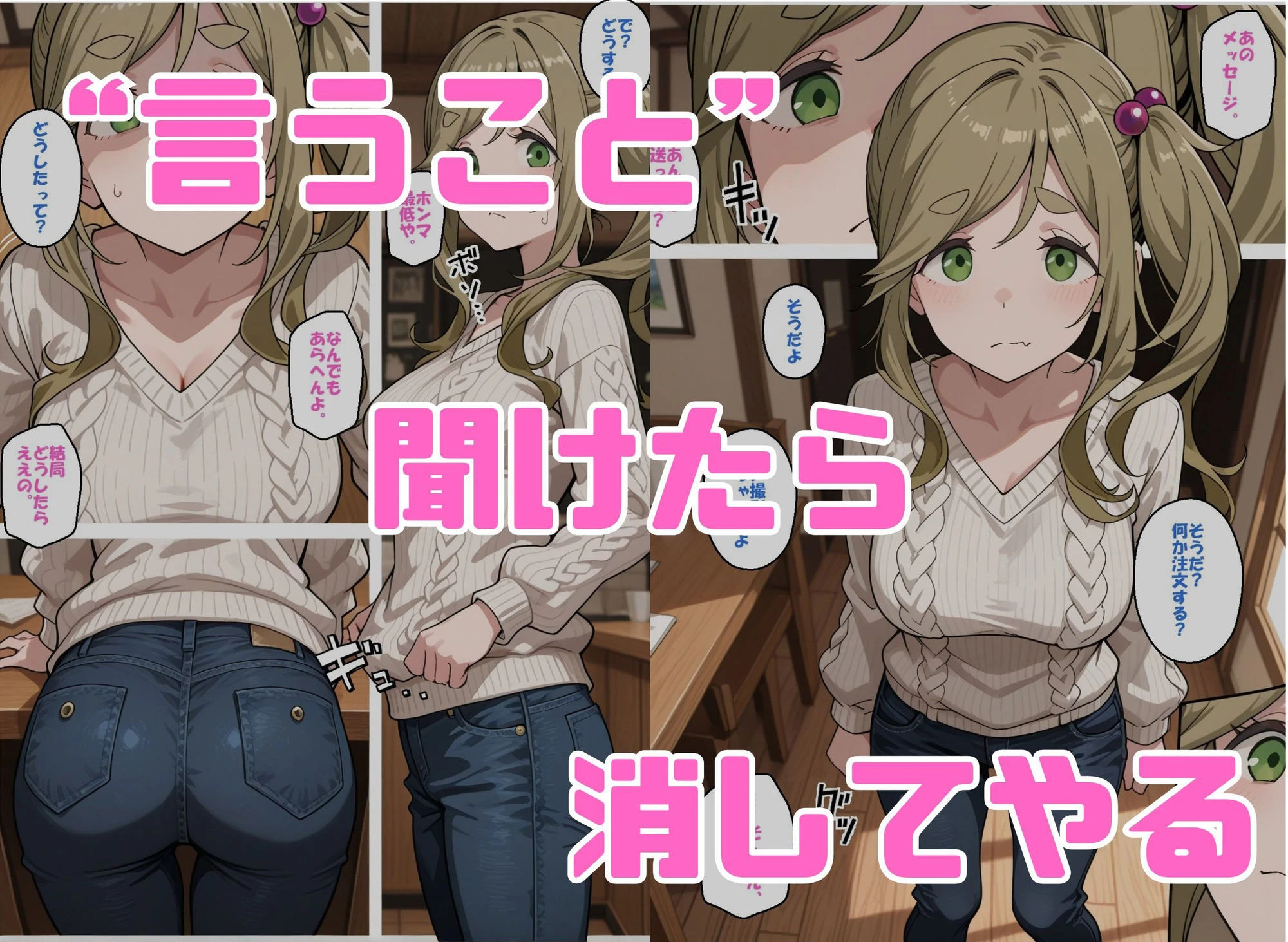 寝取られ女子 弱みをネタに支配された 犬〇あおい 3ページ