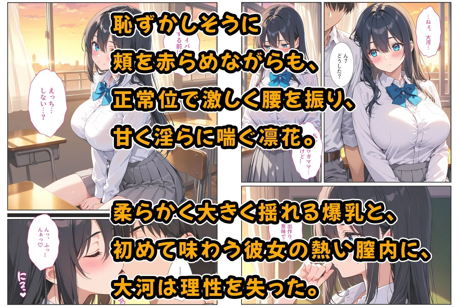 卒業式に処女をくれた爆乳幼馴染がAV女優になっていたので俺の愛とセックスで取り戻す！ 3ページ