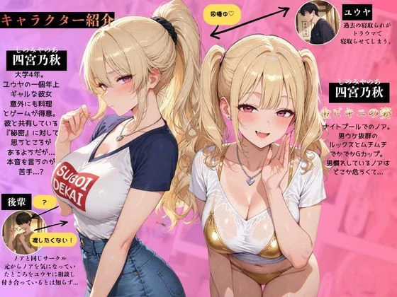 寝取らせギャル彼女と俺「だけ」の秘密 ―約束―【総集編＋IF】 2ページ