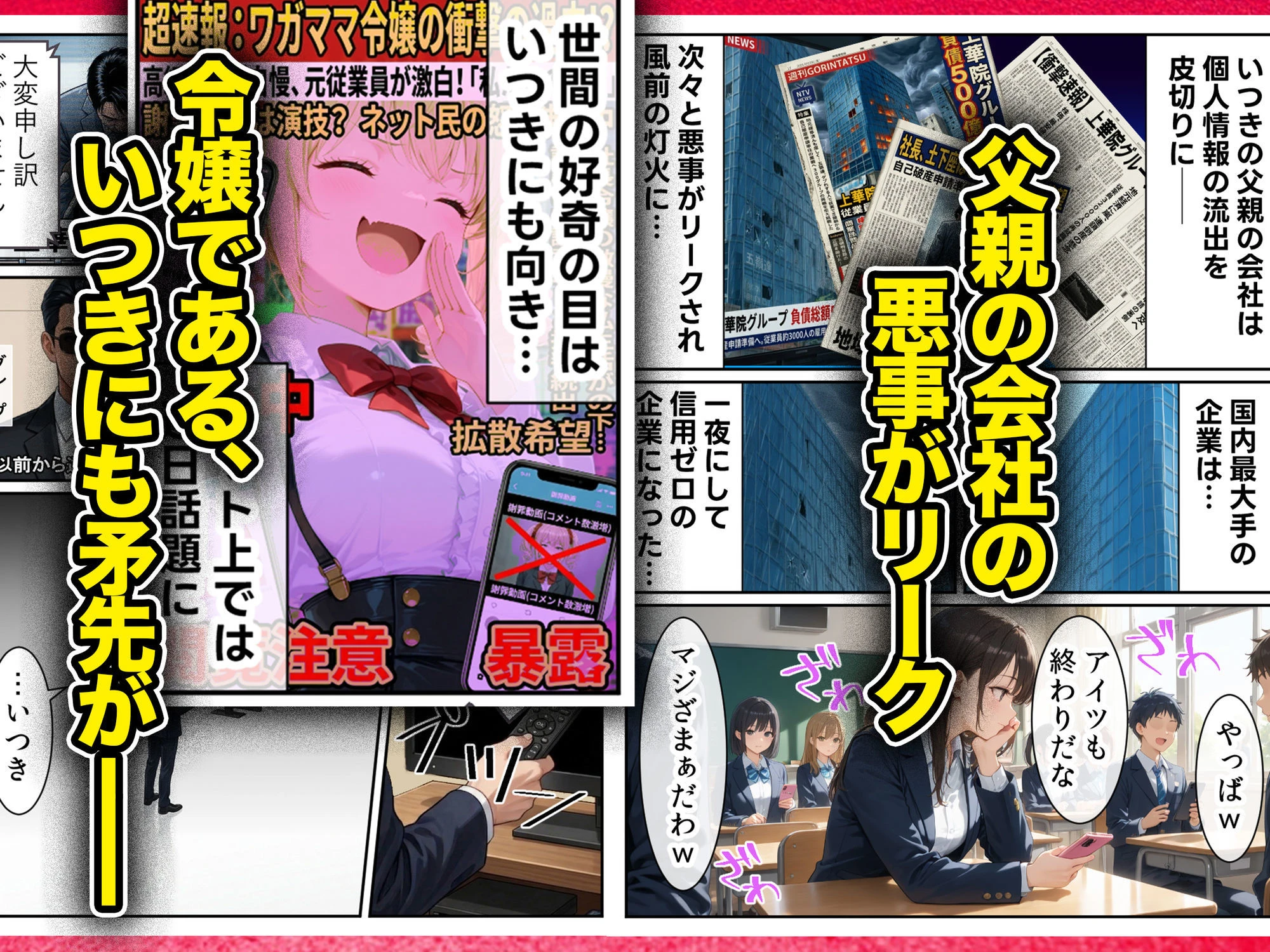 庶民をバカにしてた没落令嬢の幼馴染を俺だけのメイドに調教した話〜前編〜 4ページ