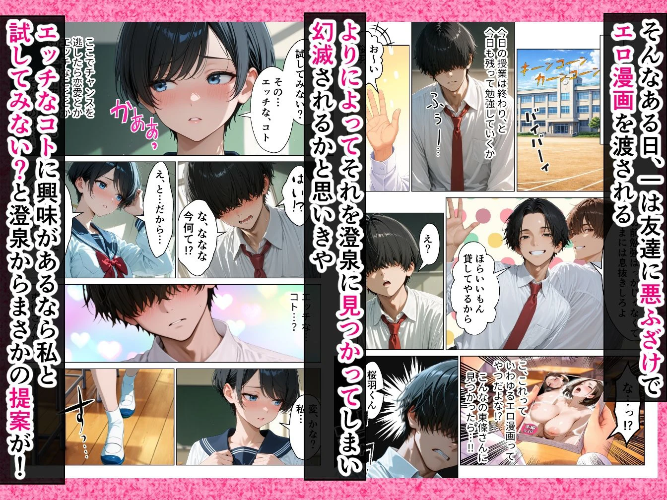 僕が絶対に敵わない学年ーの優等生と試しに生ハメしてみたら連続絶頂で理性崩壊した話 4ページ