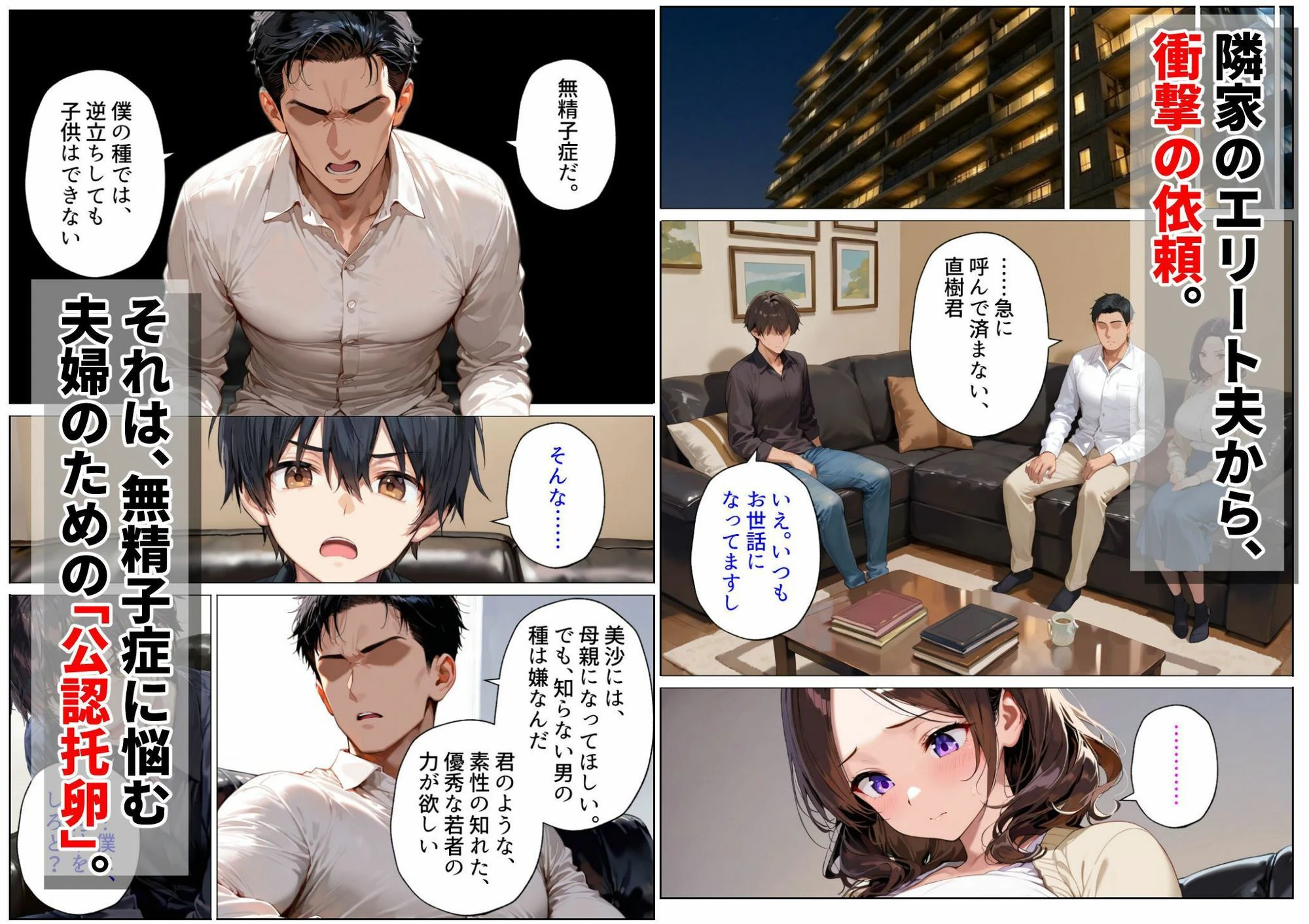 隣の不妊夫婦、種付け役は僕でした。〜公認托卵から始まる身も心も奪う全記録〜 2ページ