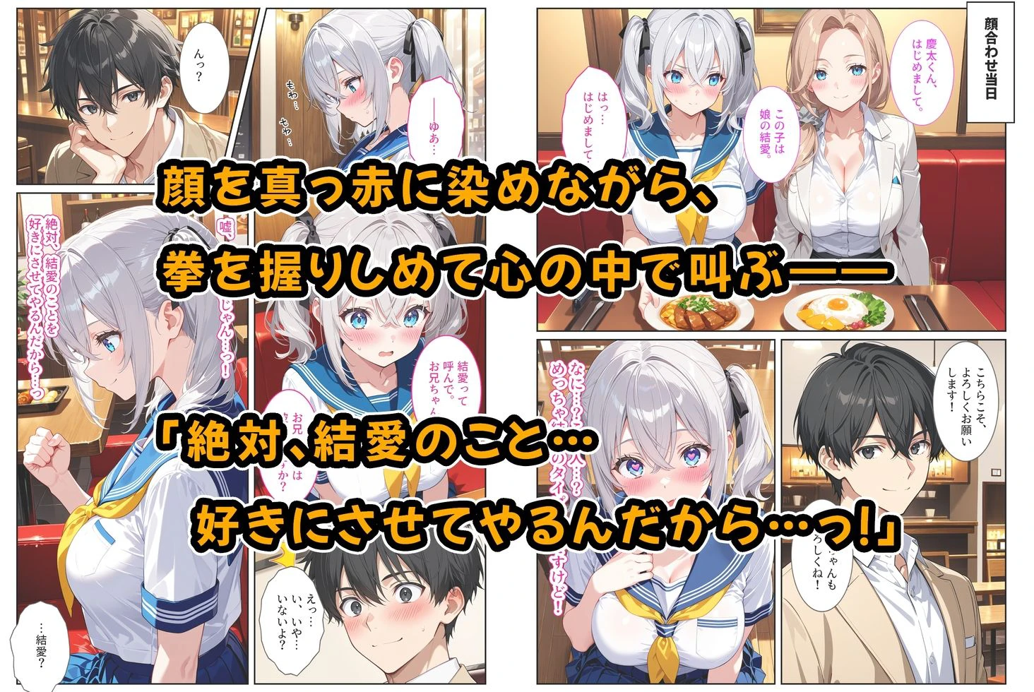 義妹ができたら幼馴染が嫉妬爆発！〜義妹と幼馴染のW爆乳ハーレム中出しセックス〜 4ページ