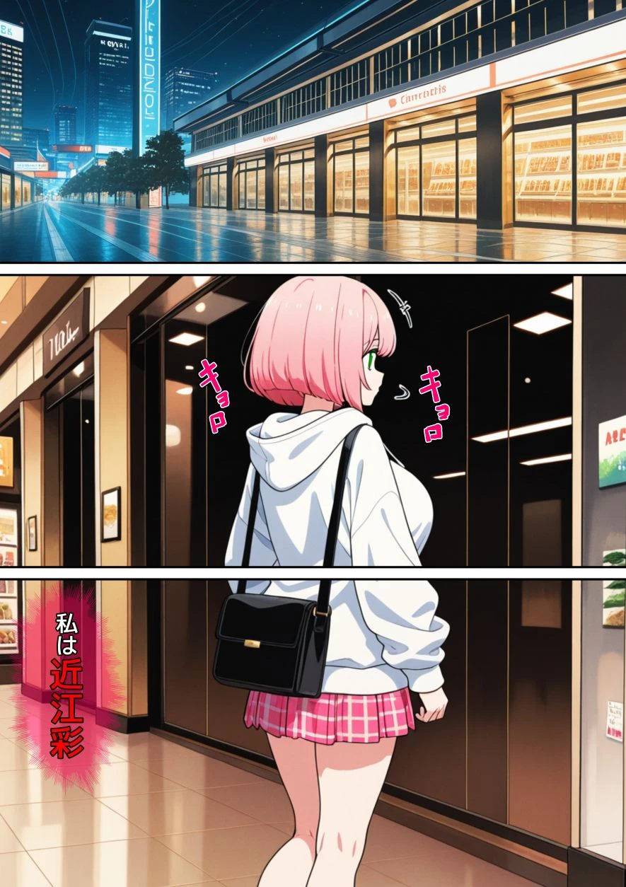 【漫画】万引きギャルを壊した話 2ページ