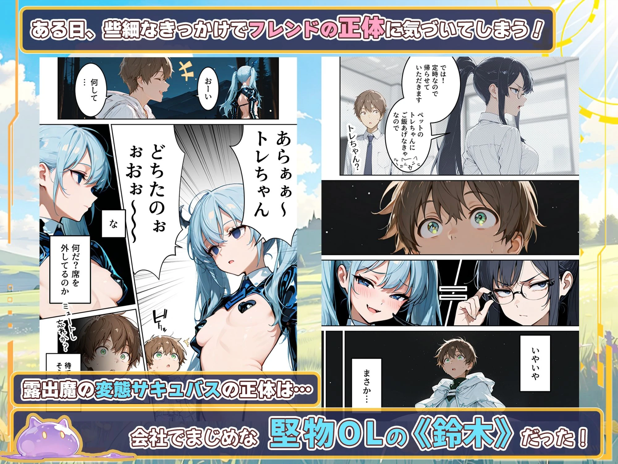 ネトゲでパーティー組んでたエロいフレンドの正体が会社の同僚だった件 5ページ