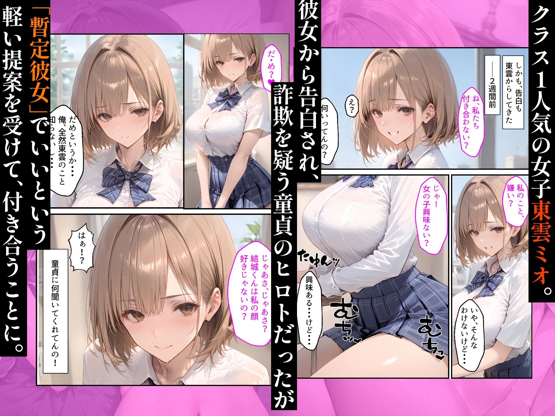 【漫画】幼なじみとの浮気で人生初セックスしたら、嫉妬した彼女の中出しおねだりが止まらない話 3ページ