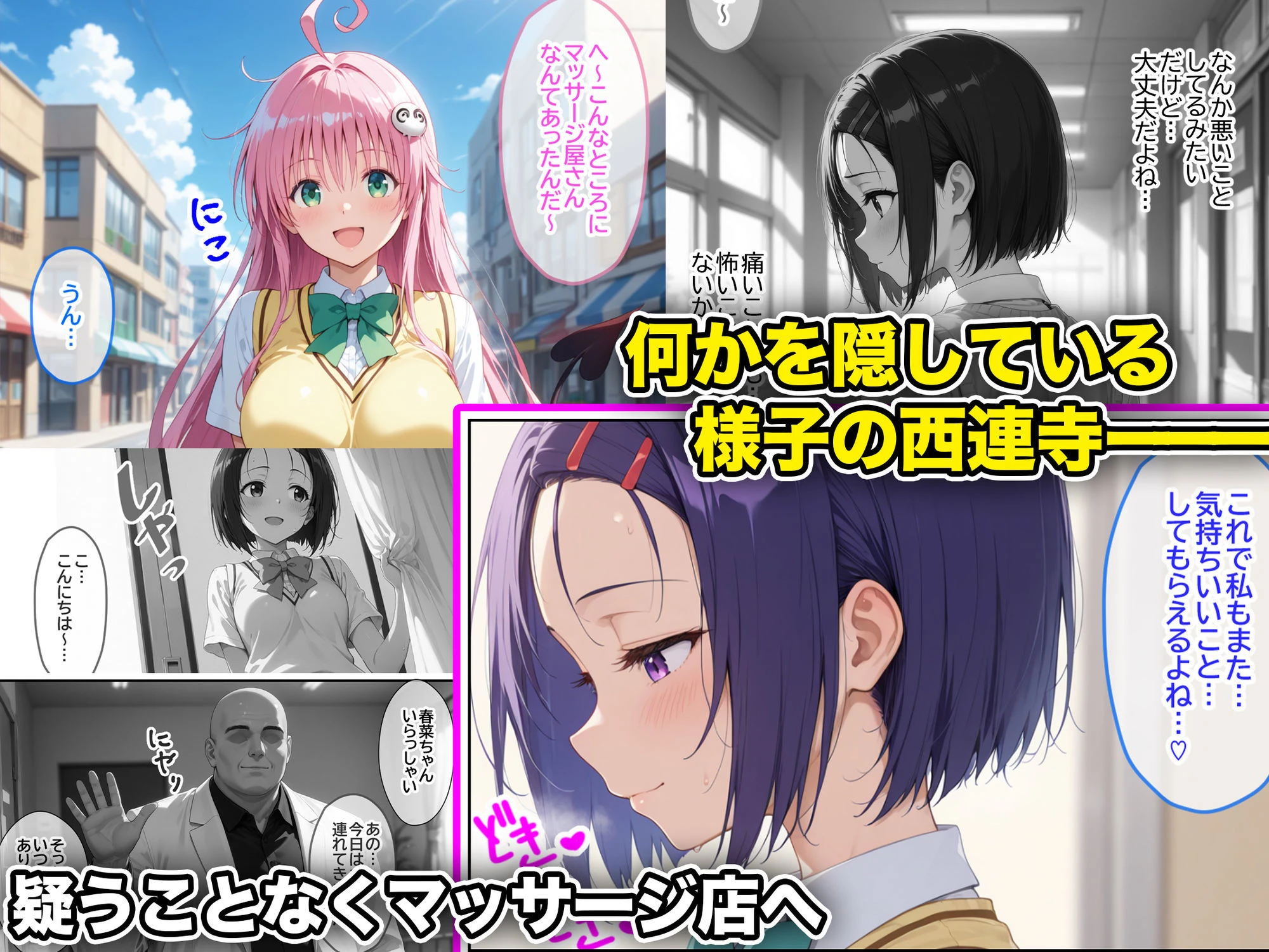 ネェ、早く挿入てぇ！オネダリララ  -媚薬オイルマッサージで快楽堕ちコース-  前編 3ページ