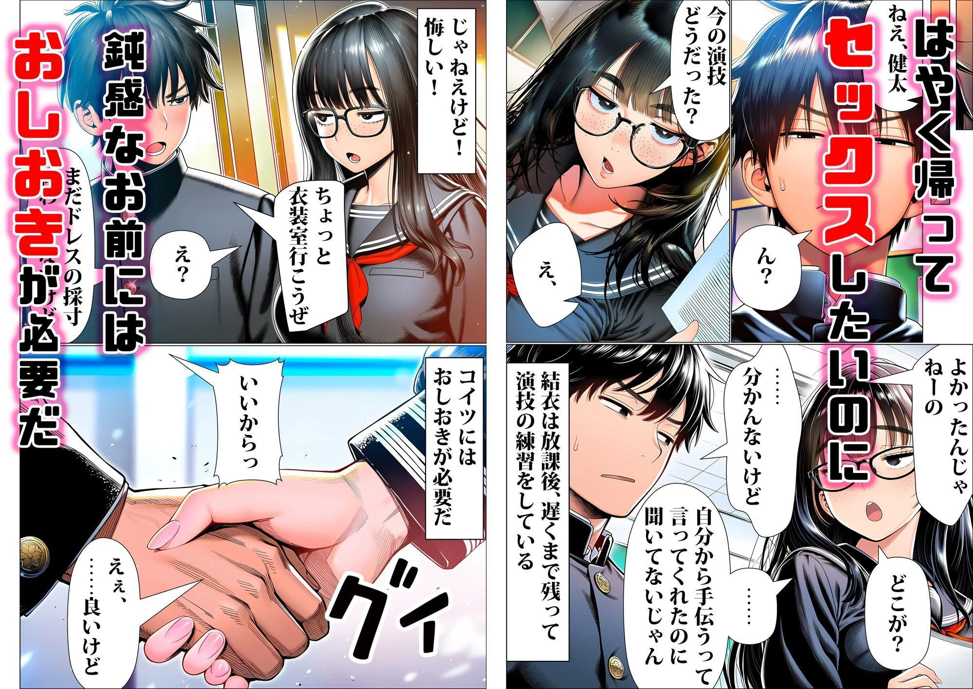 罰ゲームで地味ブスに嘘告白したら、孕ませちゃって結婚することになった2 3ページ