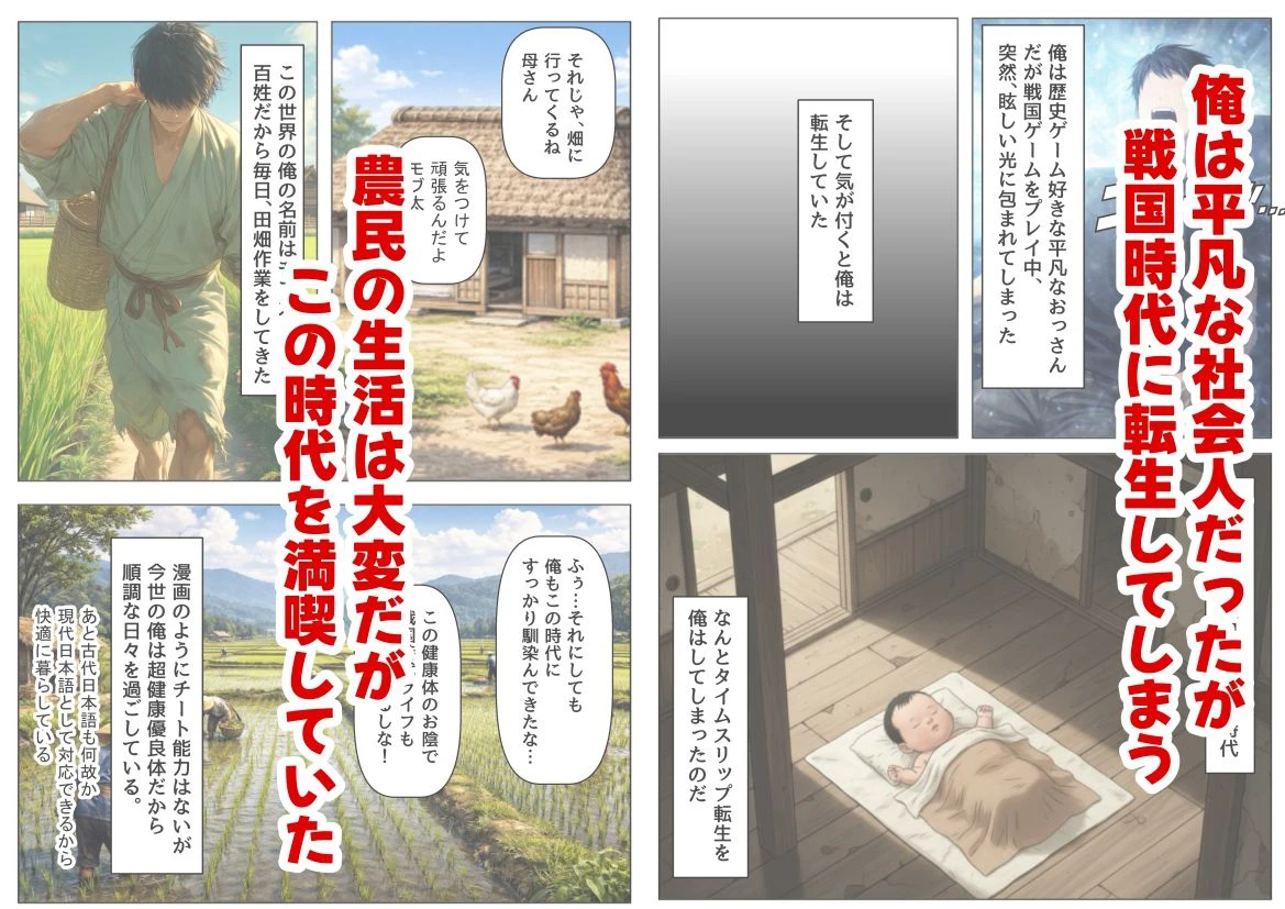 戦国時代の農村に俺が転生したら、神事が乱交だった件 2ページ