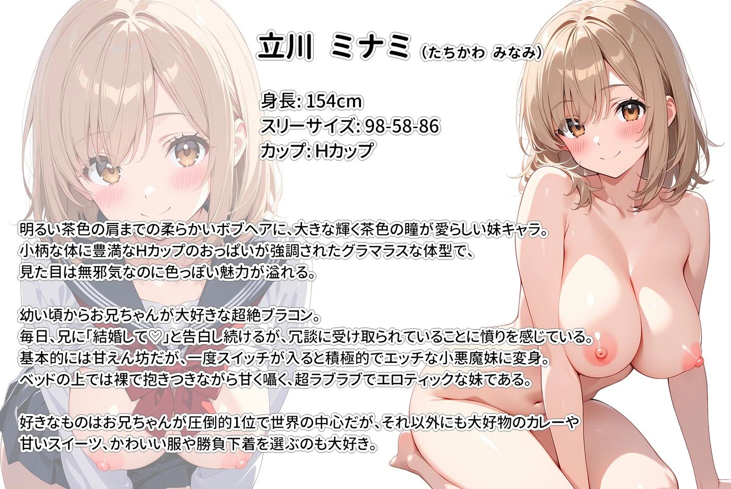 間違って媚薬を飲んで発情しちゃった爆乳妹が大好きな兄に中出しおねだりしてきた！ 11ページ
