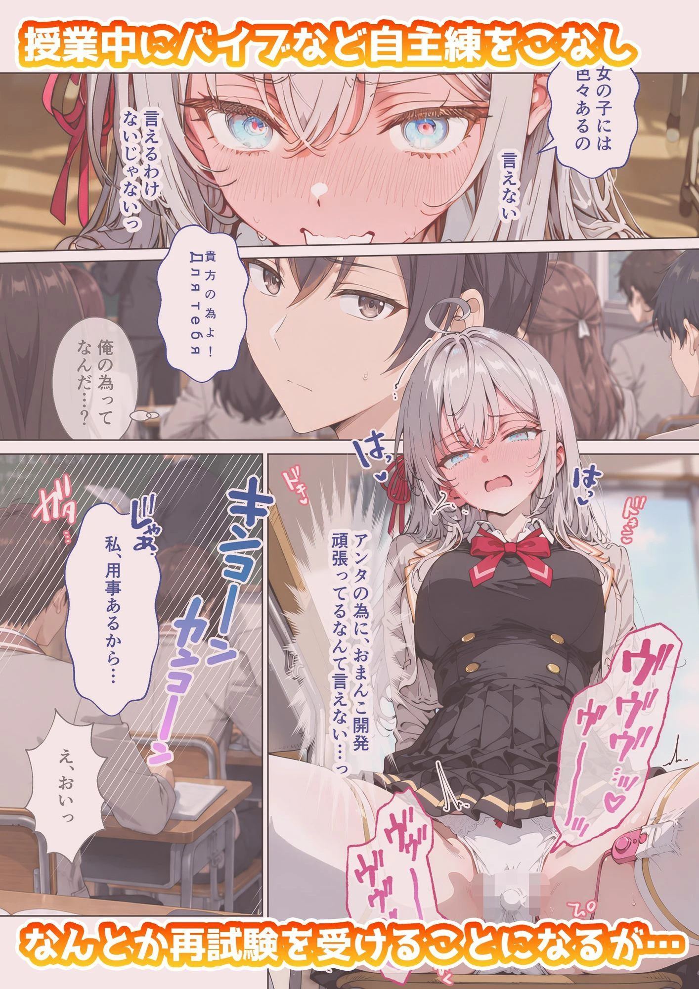 アー◯ャさんのいちばん長い日〜常識改変学園でおまんこ検定合格〜 5ページ