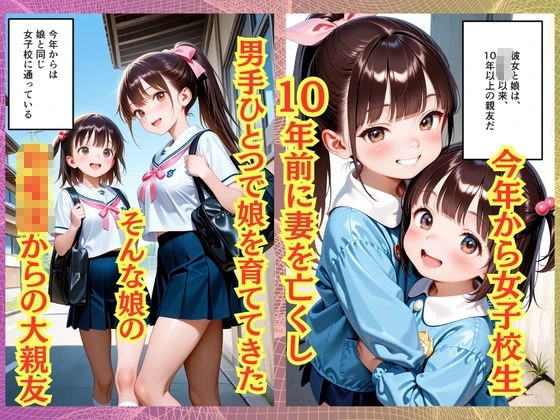 【500枚】妻を亡くして10年ご無沙汰だったおじさんが娘の同級生と子作りセックスしまくった話【女子校生】 4ページ