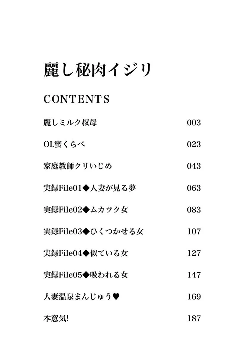 麗し秘肉イジリ 3ページ