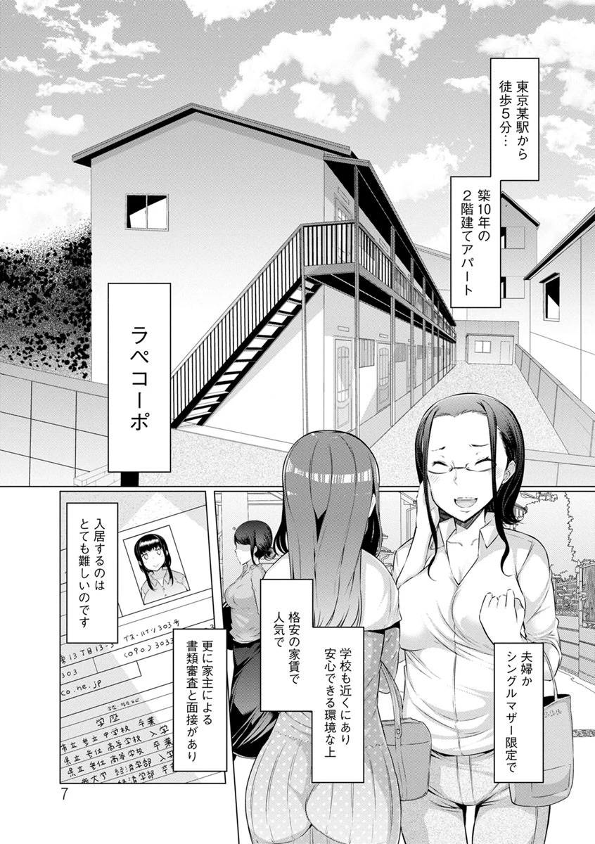 ラペコーポの憂鬱 6ページ