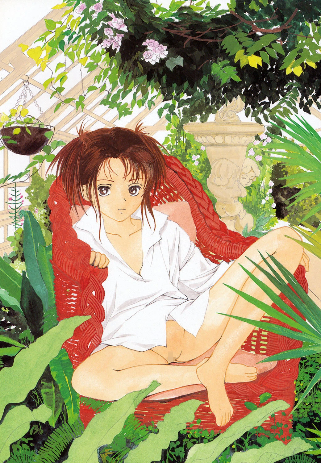 匿名少女 4ページ