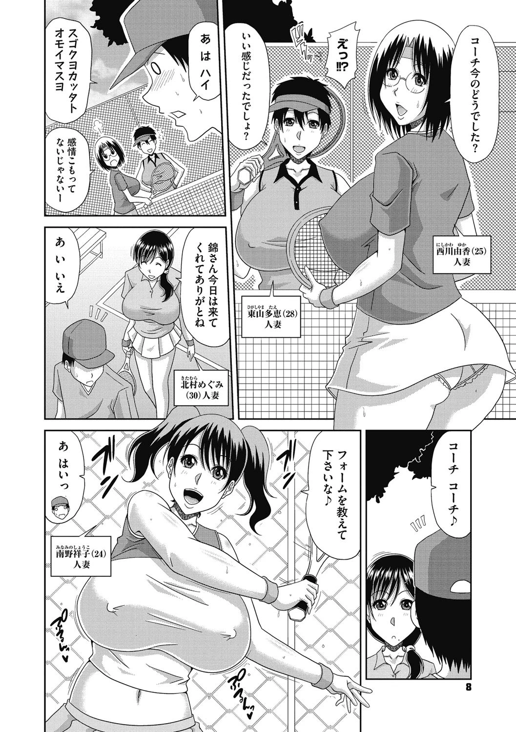 欲棒瞞妻(よくぼうまんさい) 8ページ