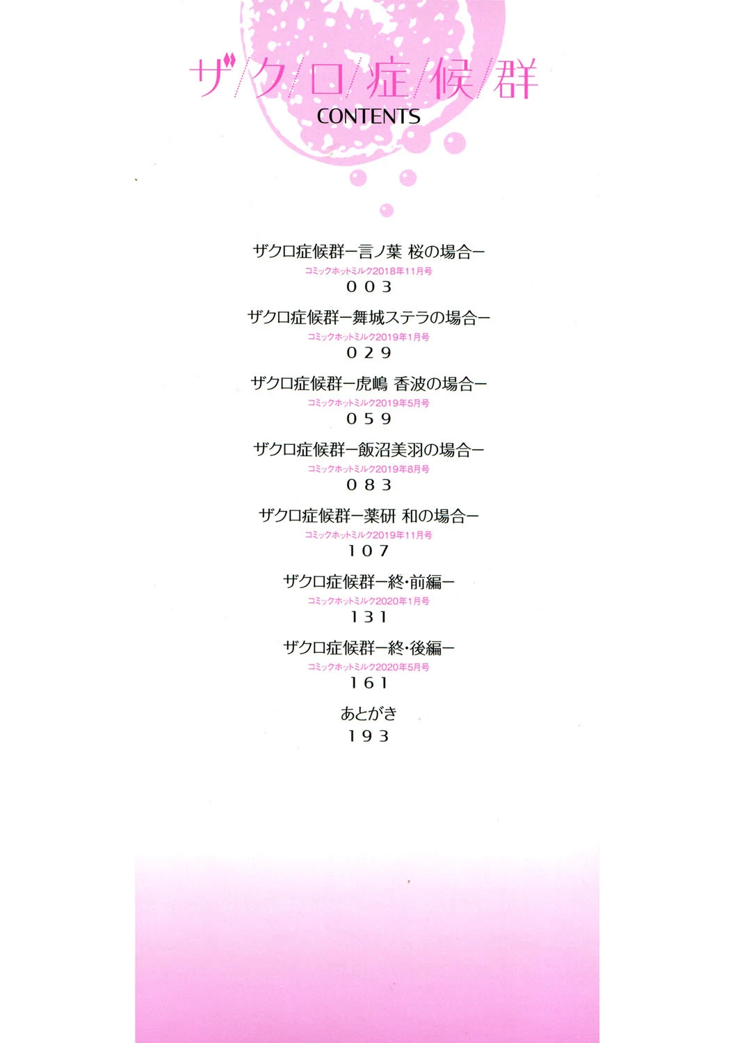 ザクロ症候群 2ページ