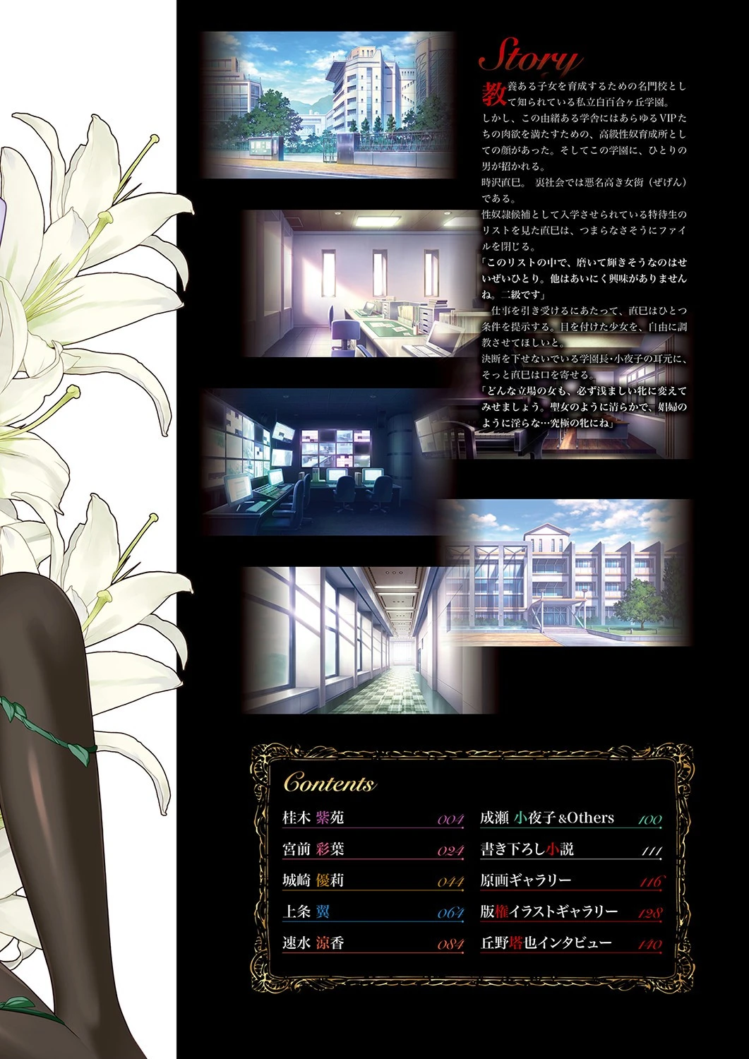 聖娼女ビジュアルコンプリートブック 5ページ