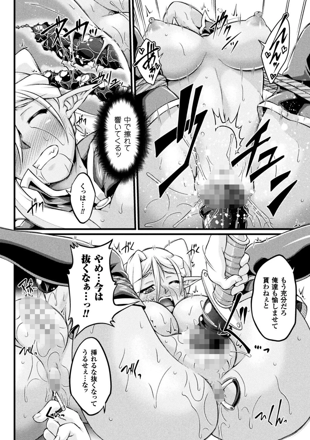 黒獣 〜気高き聖女は白濁に染まる〜 THE COMIC 46ページ