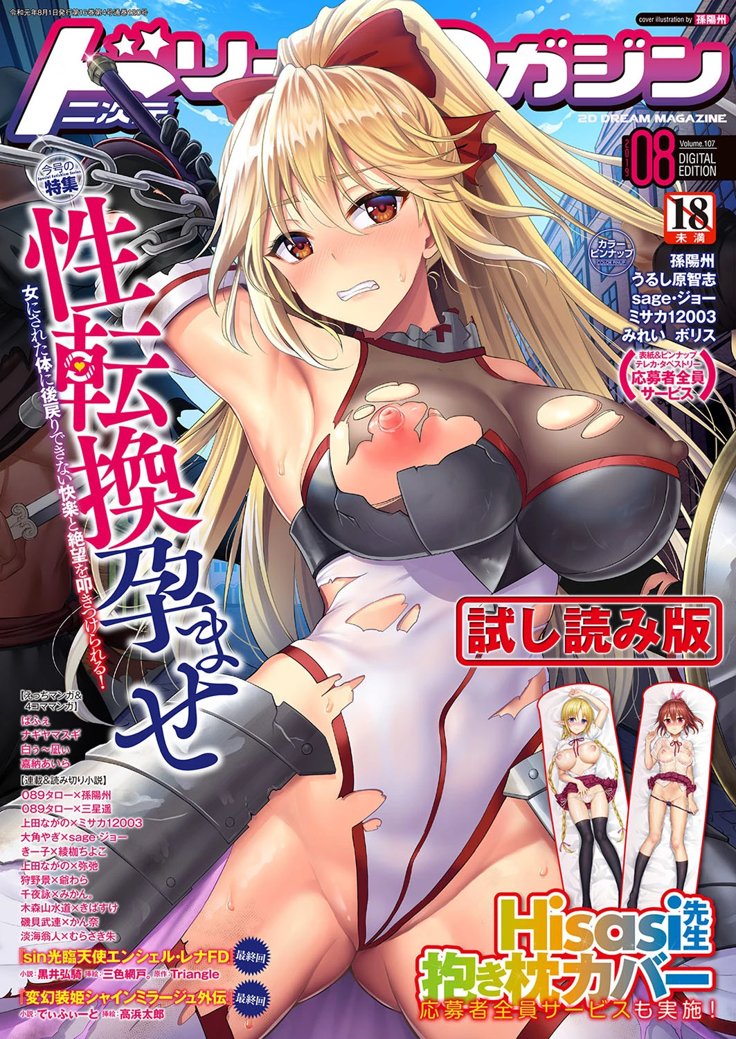 二次元ドリームマガジン Vol.107 孫陽州